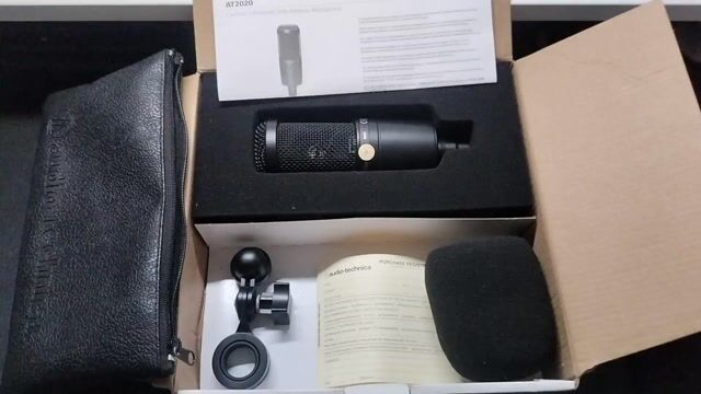 Microphone Audio-Technica AT2020. Mua bán Tivi, Âm thanh tại Thành phố Bà Rịa Bà Rịa - Vũng Tàu được đăng bởi Bảo Trân hình 1