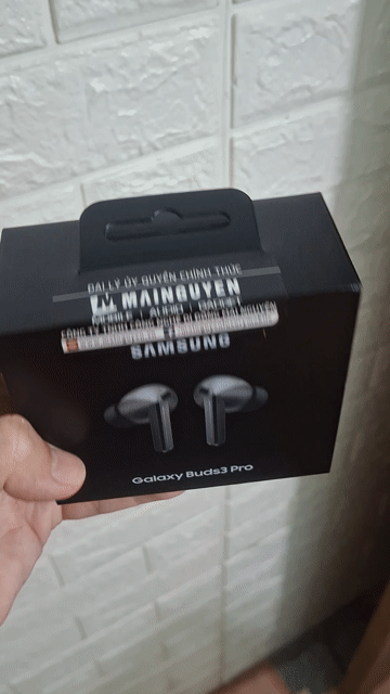 (nguyên seal)Tai nghe Samsung Galaxy Buds3 Pro Đen. Mua bán Tivi, Âm thanh tại Quận Liên Chiểu Đà Nẵng được đăng bởi Anh Vũ hình 1