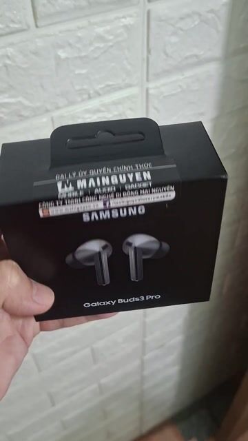 (nguyên seal)Tai nghe Samsung Galaxy Buds3 Pro Đen. Mua bán Tivi, Âm thanh tại Quận Liên Chiểu Đà Nẵng được đăng bởi Anh Vũ hình 1