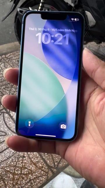 Apple iPhone 13 mini 128GB Xanh 98% pin New.. Mua bán Điện thoại tại Quận Ninh Kiều Cần Thơ được đăng bởi Khải mobile hình 1