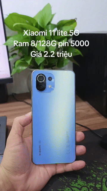 Xiaomi 11 Lite 5G NE 8GB/128GB zin mượt. Mua bán Điện thoại tại Quận Hà Đông Hà Nội được đăng bởi Shop Điện Thoại Cũ Zin hình 1