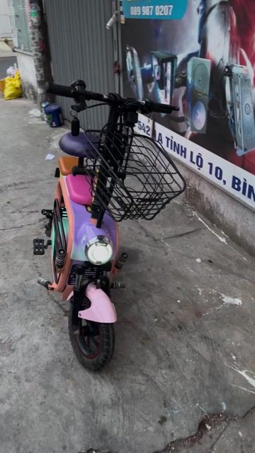 Xe đạp điện Lihaze 3 yên Đa màu. Mua bán Xe đạp tại Quận Bình Tân Tp Hồ Chí Minh được đăng bởi Quan Huỳnh hình 1
