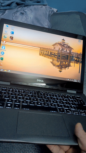 Dell Inspiron 5379 i7-8550U cảm ứng xoay gập 360°. Mua bán Laptop tại Quận Đống Đa Hà Nội được đăng bởi Kiên Lê hình 1
