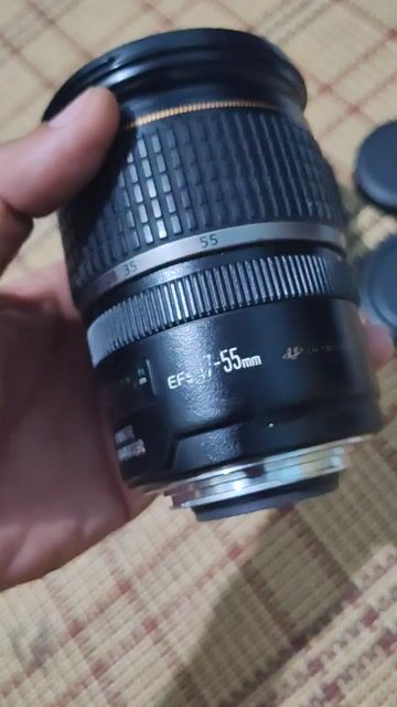 Ống kính Canon EF-S 17-55mm Đen. Mua bán Máy ảnh, Máy quay tại Quận Cái Răng Cần Thơ được đăng bởi Vân Thanh Ung hình 1