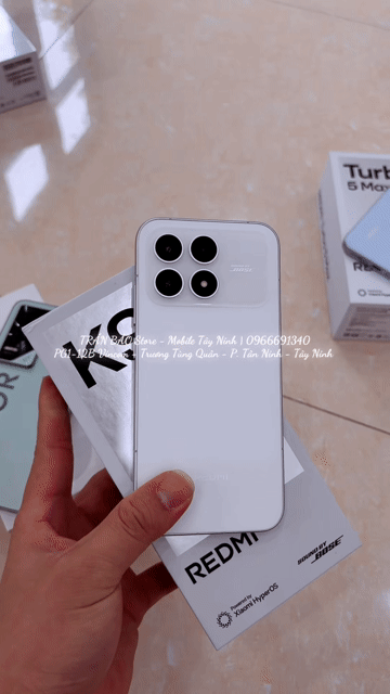 Redmi K90 5G 256Gb Like New Fullbox - Bán Trả Góp. Mua bán Điện thoại tại Thành phố Tây Ninh Tây Ninh được đăng bởi Trần Bảo Store Mobile Tây Ninh hình 1