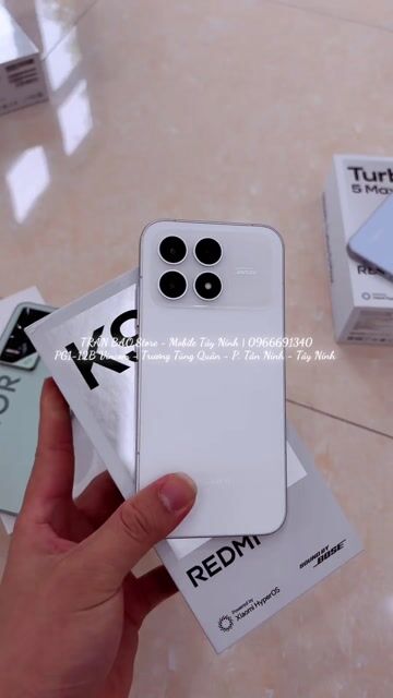 Redmi K90 5G 256Gb Like New Fullbox - Bán Trả Góp. Mua bán Điện thoại tại Thành phố Tây Ninh Tây Ninh được đăng bởi Trần Bảo Store Mobile Tây Ninh hình 1