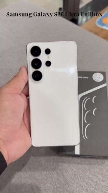 Samsung Galaxy S26 Ultra Fullbox bảo hành dài. Mua bán Điện thoại tại Thành phố Đà Lạt Lâm Đồng được đăng bởi Điện thoại giá rẻ Đà Lạt hình 1