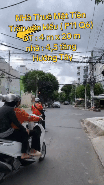 Cho thuê Nhà ở Quận 6 Tp Hồ Chí Minh diện tích 82 m² giá 23 triệu/tháng