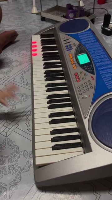 Đàn organ Casio LK-57 xám. Mua bán Nhạc cụ tại Thành phố Long Xuyên An Giang được đăng bởi Huỳnh Ly hình 1