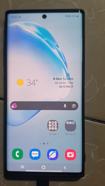 Samsung Note Plus 5G 12GB/256GB Nguyên zin ám nhẹ. Mua bán Điện thoại tại Quận Thanh Xuân Hà Nội được đăng bởi Roberto hình 1