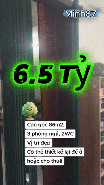 Mua bán Căn hộ Chung cư Thành phố Giao Lưu Quận Bắc Từ Liêm Hà Nội diện tích 86.5998 m² giá 6,5 tỷ