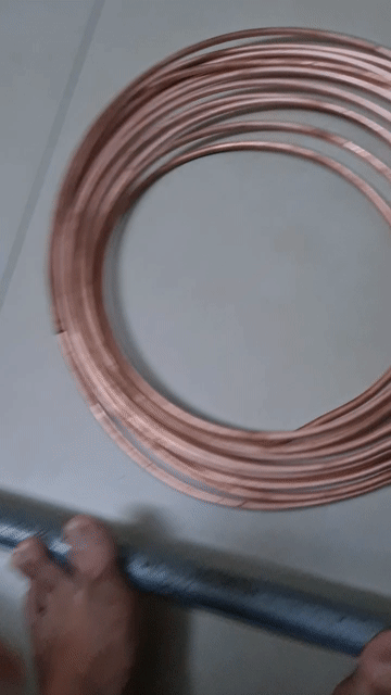 Ống đồng điều hòa Đồng 0.61-0.63mm. Mua bán Máy lạnh, điều hoà tại Quận Hoàng Mai Hà Nội được đăng bởi Minh hình 1