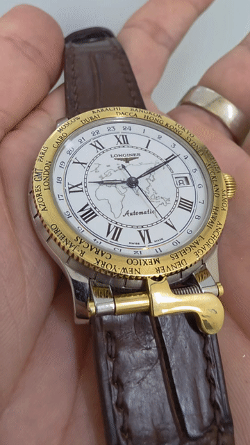 Longines The Pioneers Watch Vàng 18K Automatic. Mua bán Đồng hồ tại Quận Hà Đông Hà Nội được đăng bởi mạnh  hình 1