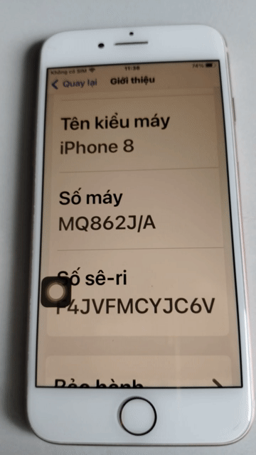 iPhone 8 256GB Mỹ 97% mới. Mua bán Điện thoại tại Huyện Châu Đức Bà Rịa - Vũng Tàu được đăng bởi Trường Chinh Phan hình 1