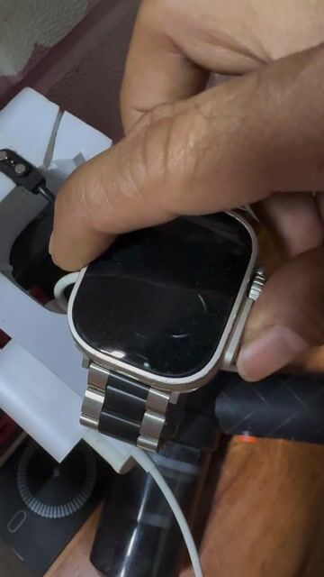 Đồng hồ thông minh Bạc Đen. Mua bán Thiết bị đeo thông minh tại Huyện Trảng Bom Đồng Nai được đăng bởi Cu Tủn hình 1