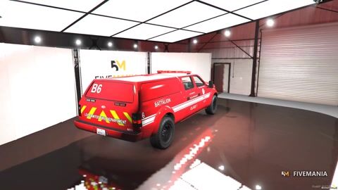 FIVEM Ford F-Series Super Duty | Lore Friendly Fire Department Truck | Working Lights | Custom Liveries | Detailed Interior & Exterior | Add-On | Optimized | Fivem Ready | High Quality, video preview