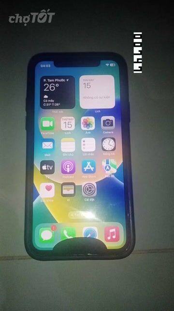 Apple iPhone X Trắng Mất Face ID, màn lỗi. Mua bán Điện thoại tại Thành phố Biên Hòa Đồng Nai được đăng bởi Thanh Long hình 1
