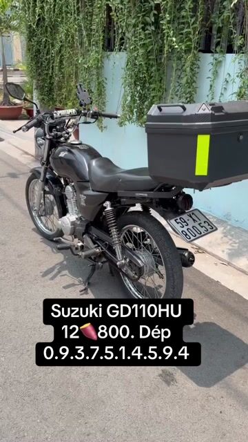Moto Suzuki GD110HU biển 59. Mua bán Xe máy tại Quận Bình Tân Tp Hồ Chí Minh được đăng bởi Nguyễn Trần Khắc Trường hình 1