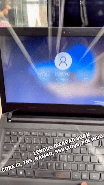 Laptop Lenovo 80RX Đen giá rẻ. Mua bán Laptop tại Quận 11 Tp Hồ Chí Minh được đăng bởi Hường Vitinhkhanhhoang hình 1