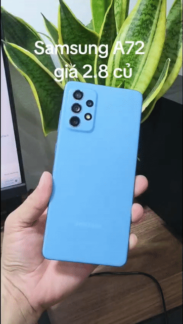 Samsung Galaxy A72 8GB/128GB Mà Zin Đẹp. Mua bán Điện thoại tại Quận Hà Đông Hà Nội được đăng bởi Shop Điện Thoại Cũ Zin hình 1
