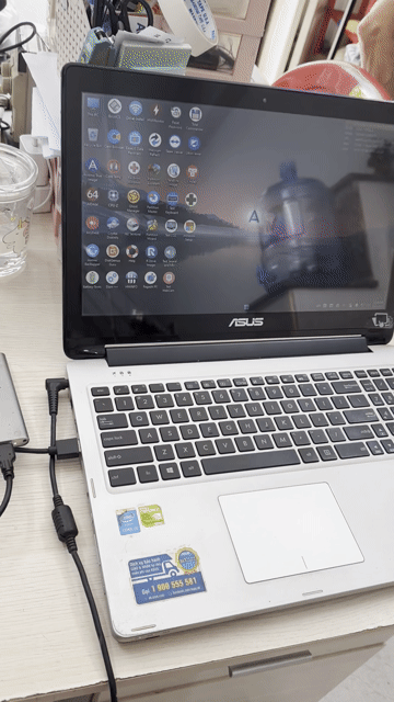 LAPTOP ASUS TP550L cảm ứng xoay gập. Mua bán Laptop tại Quận 11 Tp Hồ Chí Minh được đăng bởi Hường Vitinhkhanhhoang hình 1