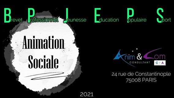 BPJEPS Animation Sociale