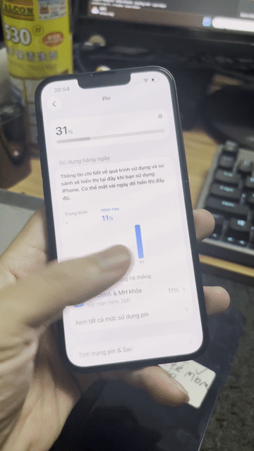 iPhone 13 Lock 128GB Đen Đã sử dụng. Mua bán Điện thoại tại Quận Gò Vấp Tp Hồ Chí Minh được đăng bởi Quảng Phạm Mua Iphone Lock và QT  HCM hình 1