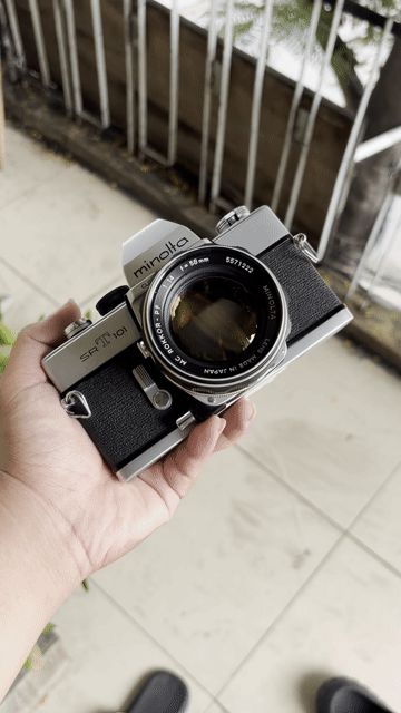 Máy ảnh Minolta SRT101 Bạc Đen. Mua bán Máy ảnh, Máy quay tại Quận 6 Tp Hồ Chí Minh được đăng bởi Trần Đức Lương hình 1
