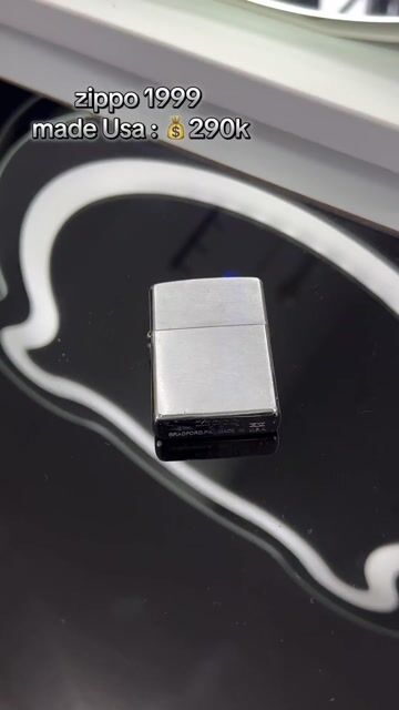 Bật lửa Zippo 1999 Bạc Mỹ. Mua bán Đồ sưu tầm, đồ cổ tại Quận 7 Tp Hồ Chí Minh được đăng bởi Thanh Tâm hình 1