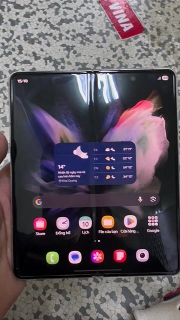 samsung galaxy Zfold 3 như hình không dùng. Mua bán Điện thoại tại Thành phố Vĩnh Yên Vĩnh Phúc được đăng bởi Đào Văn Nghĩa hình 1