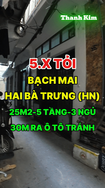 Mua bán Nhà ở Quận Hai Bà Trưng Hà Nội diện tích 25 m² giá 6,1 tỷ