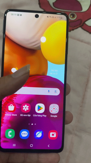 Samsung A71 Xanh ngọc. Mua bán Điện thoại tại Huyện Định Quán Đồng Nai được đăng bởi Gia Phát hình 1