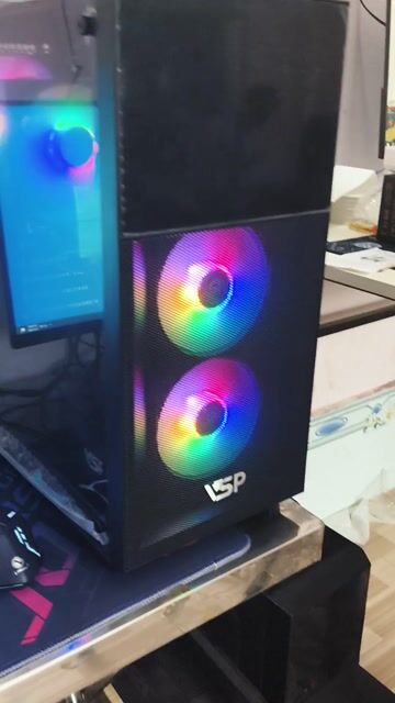 trọn bộ pc học tập chơi game màn hình full viền . Mua bán Máy tính để bàn tại Huyện Châu Đức Bà Rịa - Vũng Tàu được đăng bởi shop đồ cũ hình 1