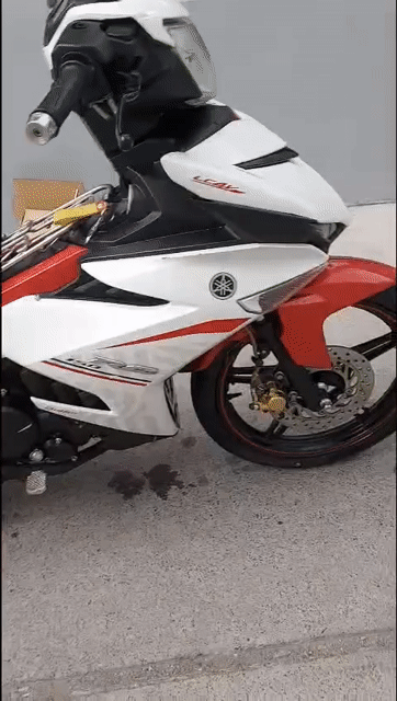 Yamaha Exciter 150 2016 Trắng, Đỏ 8024 km. Mua bán Xe máy tại Quận 7 Tp Hồ Chí Minh được đăng bởi Lê Quang Hưng  hình 1
