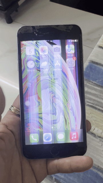 iPhone 6s Plus Vàng đồng Hỏng màn hình. Mua bán Điện thoại tại Thành phố Mỹ Tho Tiền Giang được đăng bởi Tùng hình 1