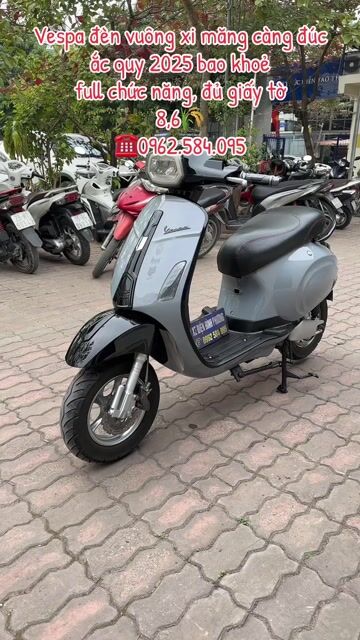 Xe máy điện Vespa Ắc quy 2025 đủ giấy. Mua bán Xe điện tại Quận Bắc Từ Liêm Hà Nội được đăng bởi Xe điện Bình Phương hình 1