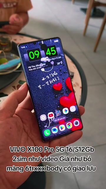 Vivo X100 Pro 5G 16GB/512GB 2S giá bỏ màng full CN. Mua bán Điện thoại tại Thành phố Mỹ Tho Tiền Giang được đăng bởi LH Max Dilys hình 1