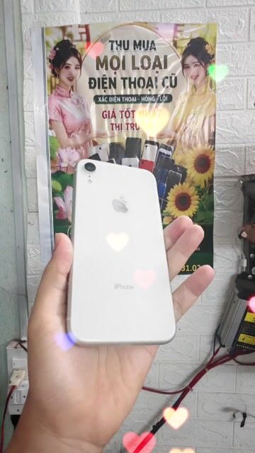 Apple iPhone XR 64GB Trắng. Mua bán Điện thoại tại Thành phố Huế Thừa Thiên Huế được đăng bởi T PLUS MOBILE MUA BÁN ĐIỆN THOẠI hình 1