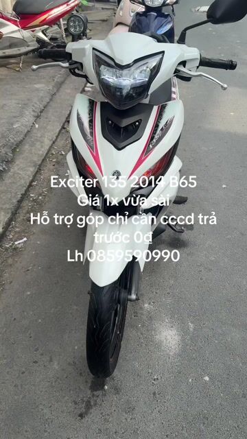 Exciter 135 2014 B65 GÓP CẦN CCCD ĐỦ 18 TRẢ 0₫. Mua bán Xe máy tại Quận Ninh Kiều Cần Thơ được đăng bởi XE MÁY HOÀNG YẾN hình 1