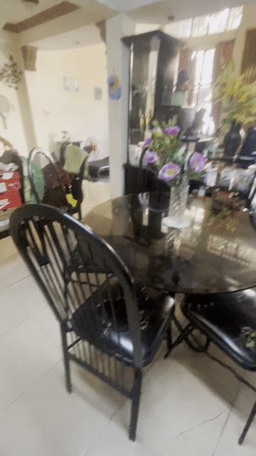 Bộ bàn ăn Kính Sắt Tròn 1m 5 ghế. Mua bán Bàn ghế tại Quận Phú Nhuận Tp Hồ Chí Minh được đăng bởi LÊ GIANG THY hình 1