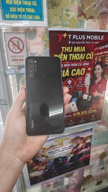 Xiaomi Redmi Note 8 Đen. Mua bán Điện thoại tại Thành phố Huế Thừa Thiên Huế được đăng bởi T PLUS MOBILE MUA BÁN ĐIỆN THOẠI hình 1