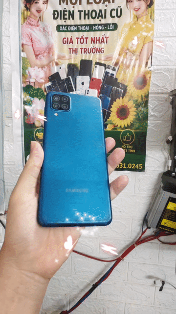 Samsung Galaxy A12 4GB/128GB Xanh. Mua bán Điện thoại tại Thành phố Huế Thừa Thiên Huế được đăng bởi T PLUS MOBILE MUA BÁN ĐIỆN THOẠI hình 1