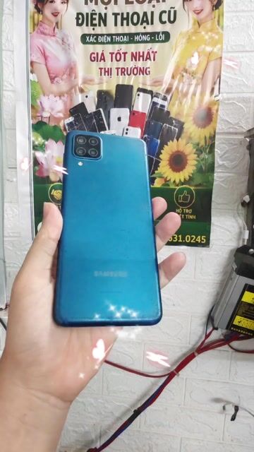 Samsung Galaxy A12 4GB/128GB Xanh. Mua bán Điện thoại tại Thành phố Huế Thừa Thiên Huế được đăng bởi T PLUS MOBILE MUA BÁN ĐIỆN THOẠI hình 1