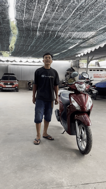 Honda Vision 110 Fi 2018 Đỏ đô. Mua bán Xe máy tại Quận Tân Phú Tp Hồ Chí Minh được đăng bởi nguyên xuan thinh hình 1