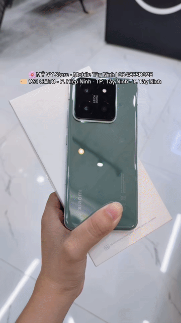 Xiaomi 14 5G Fullbox . Phiên bản 12/256Gb -Pin 100. Mua bán Điện thoại tại Thành phố Tây Ninh Tây Ninh được đăng bởi Mỹ Vy Store Mobile Tây Ninh hình 1