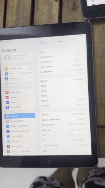 Apple iPad Air 2 64GB Bạc Retina. Mua bán Máy tính bảng tại Quận 11 Tp Hồ Chí Minh được đăng bởi Phuong hình 1