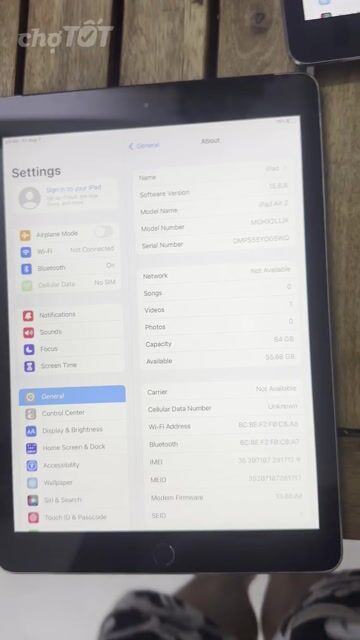 Apple iPad Air 2 64GB Bạc Retina. Mua bán Máy tính bảng tại Quận 11 Tp Hồ Chí Minh được đăng bởi Phuong hình 1