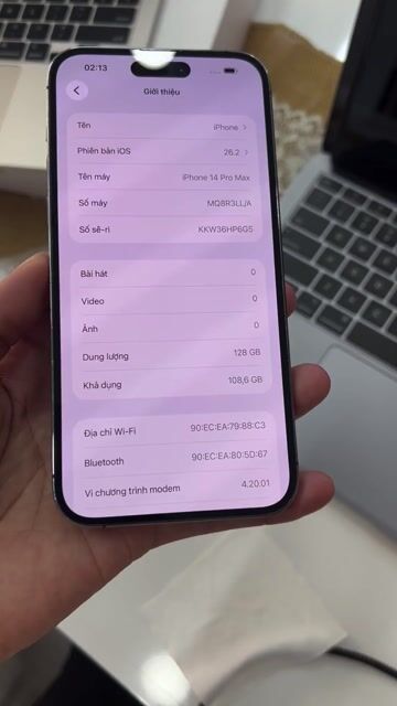 14 Pro Max Lock zin chuẩn có Ship. Mua bán Điện thoại tại Huyện Hóc Môn Tp Hồ Chí Minh được đăng bởi a Liêm hình 1