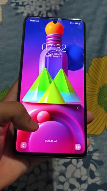 Samsung M51 Xanh Đã thay vỏ. Mua bán Điện thoại tại Thành phố Thủ Đức Tp Hồ Chí Minh được đăng bởi ThinhLe hình 1