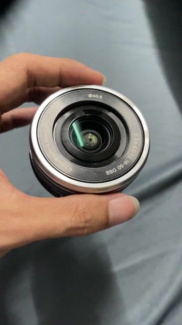 Ống kính Sony 16-50mm Bạc. Mua bán Máy ảnh, Máy quay tại Quận Bình Thuỷ Cần Thơ được đăng bởi Thanh Hồng hình 1